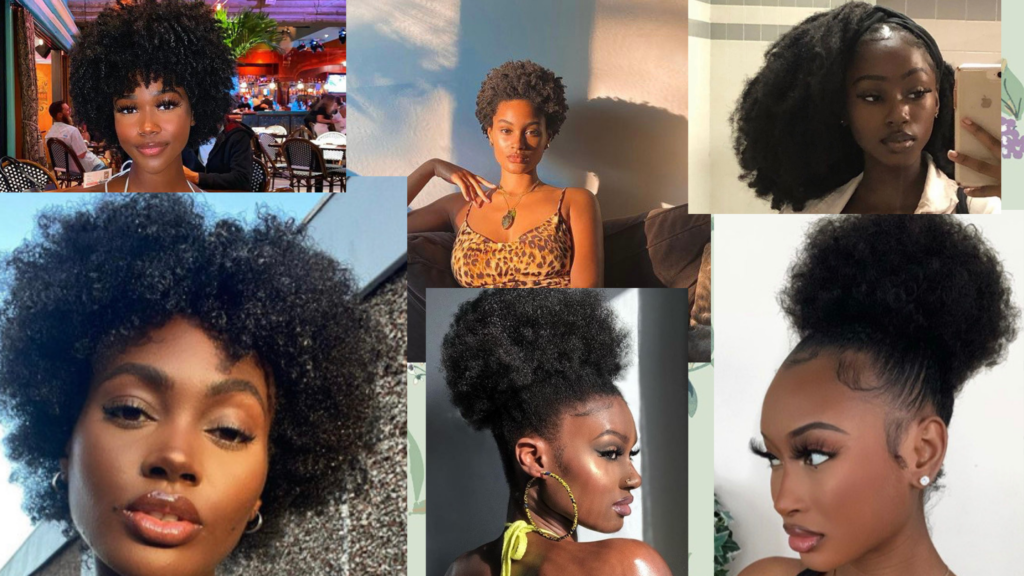 Beautiful afro hair